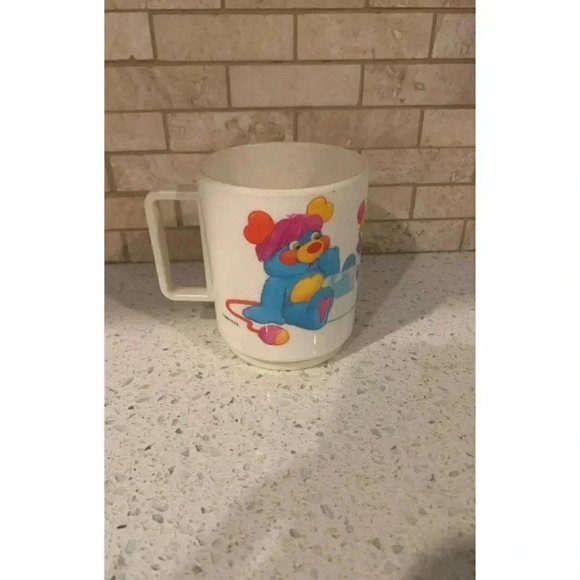 1980's "Popples" Plastic Kid's Cup - Picture 3 of 6